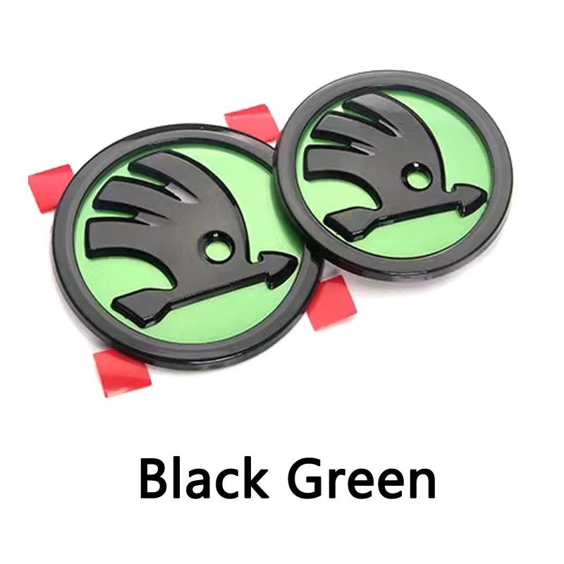 

2025 Hot 1pcs 80mm 90mm For Car Front Head Hood Rear Trunk Skoda Octavia Superb MK2 Fabia Yeti Rapid Roomster Badge Emblem Logo 1pcs 80mm