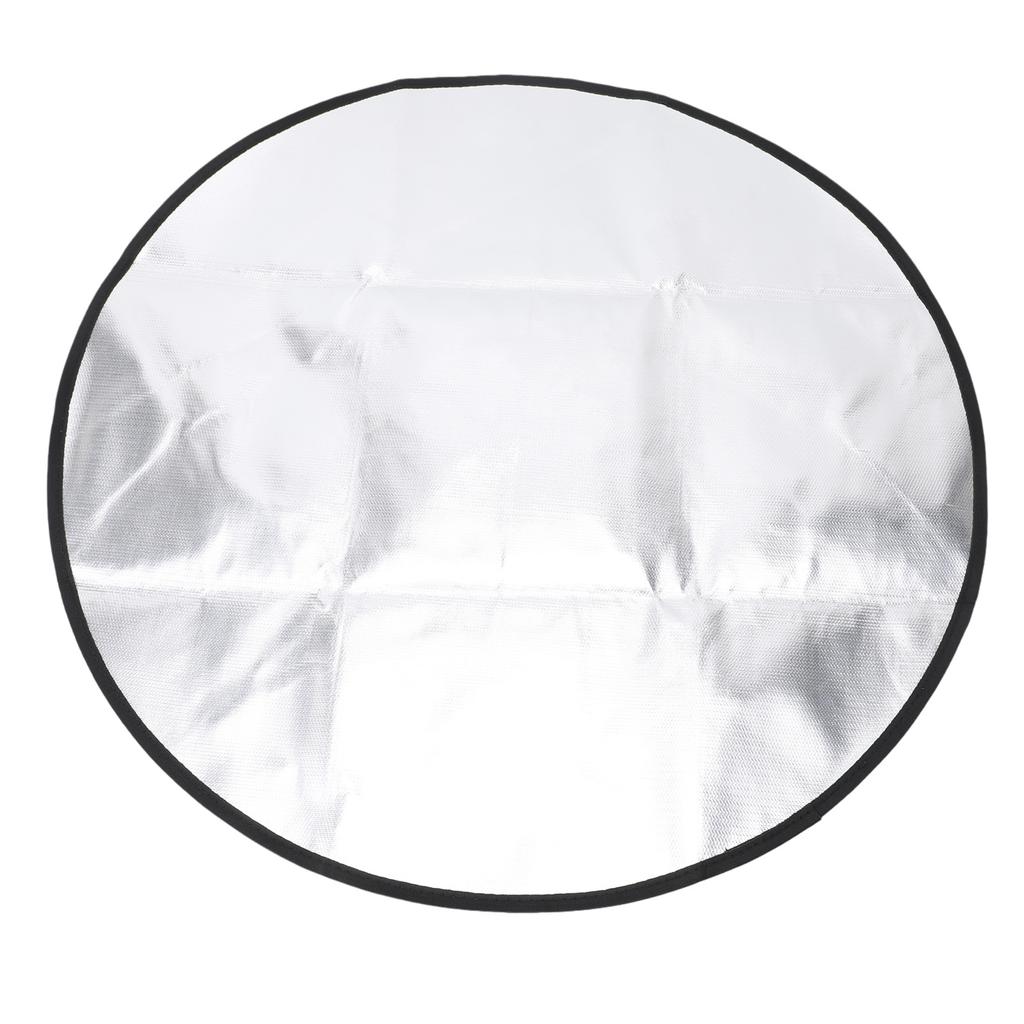Covoraș rotund de 36 de inci pentru exterior, sub grătar, rezistent la foc, pad pentru grătar, rezistent la ulei, impermeabil, rezistent la căldură, pentru interior, covoraș pentru vatră