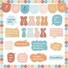 43 PCS Groovy Math Talk Bulletin Board Set for Math Classroom Decorations Educational Maths Paper Cutouts Mathematics Talk Bulletin Board Decorations