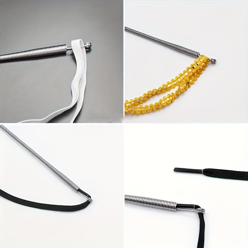 Threader, Easy and Powerless Threading,Suitable for All Types of Needlework Household Sewing Tools,Bendable Rope Threading Tools