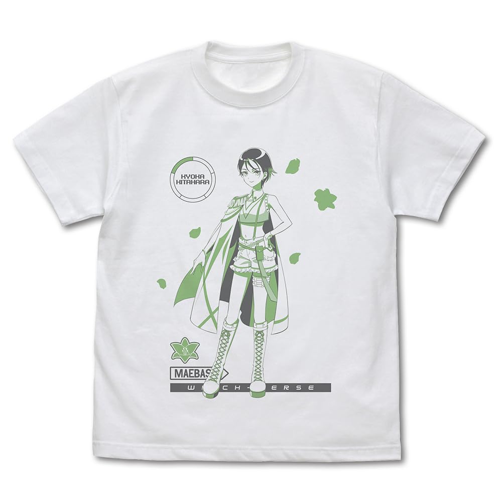 2D COSPA Maebashi Witches Kitahara Kyoka WHITE L size [Official] T-shirt