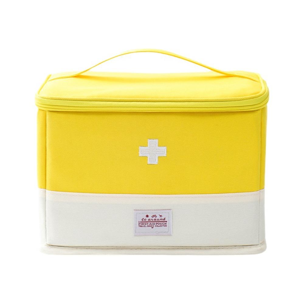 Empty Travel Pill Bottle Organizer Large Capacity Pill Pocket Portable Emergency Bag Outdoor