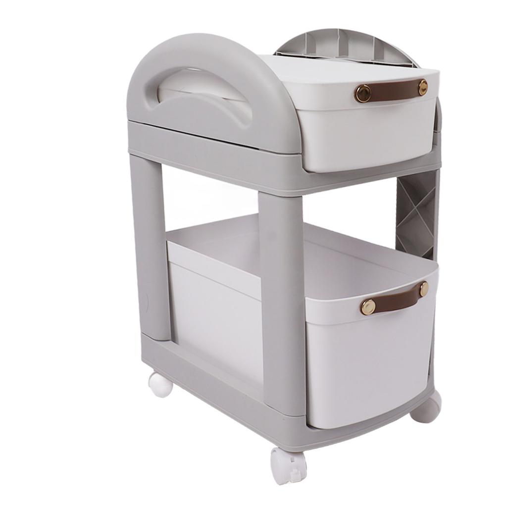 Thickened Enlarged Basket Shelf Cart Multi Layers Storage Rack Removable Floor Standing Multi Layer Organizer with