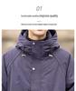 Men's 2025 Hooded Loose Fit Thick Winter Down Jacket - 90% Down, Model 2551