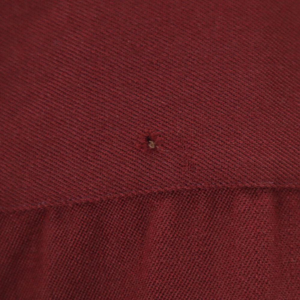 H BAR C 60s Wool Vintage Long Sleeve Shirt Wine-red Men's Used
