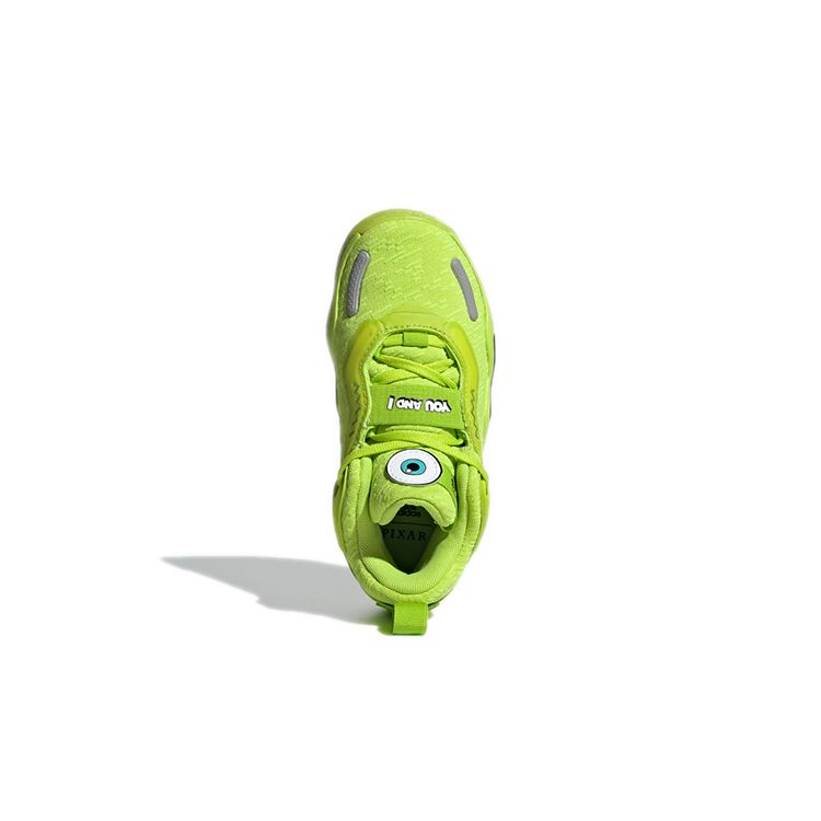 Adidas Monsters Inc. x D.O.N. Issue #3 Little Kid Mike Wazowski Kids Sneakers Green Semi-Solar-Slime Core-Black S42792