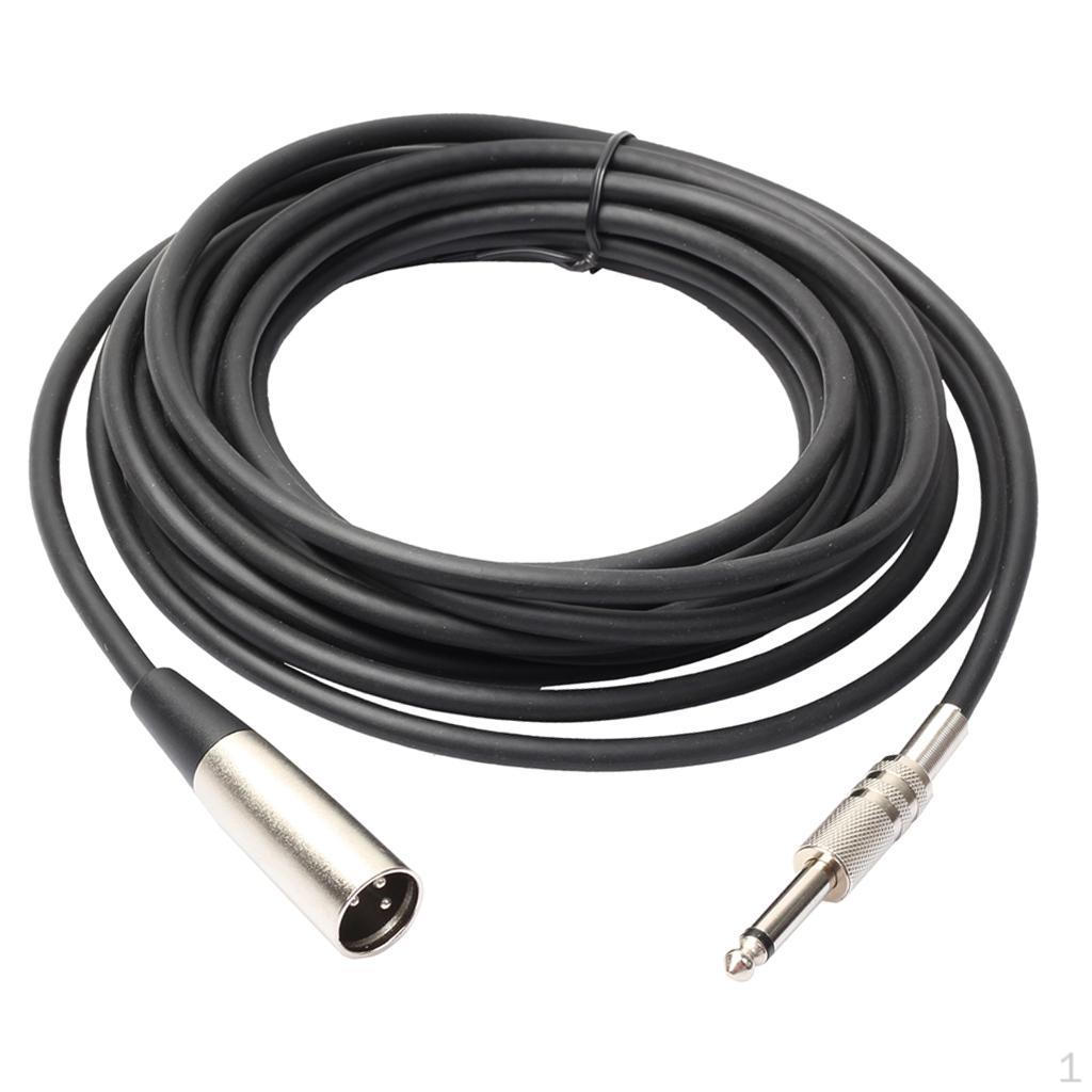 1/4 in. (6.35 Mm) TRS to XLR Microphone Cable (male Male)