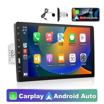 1 Din Car Radio 9 Inch HD Touch Screen Autoradio Multimedia Player Auto Stereo MP5 FM Bluetooth USB Camera Carplay Auto Player
