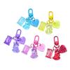 Cartoon Bling Heart Bear Animal Candy Keychain Key Ring For Friend Lovers Cute Creative Bag Car Earphone Box Key Accessories