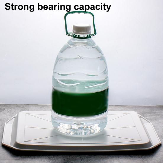 More Thicken Multi-use Serving Tray PP Practical Stackable Storage Tray