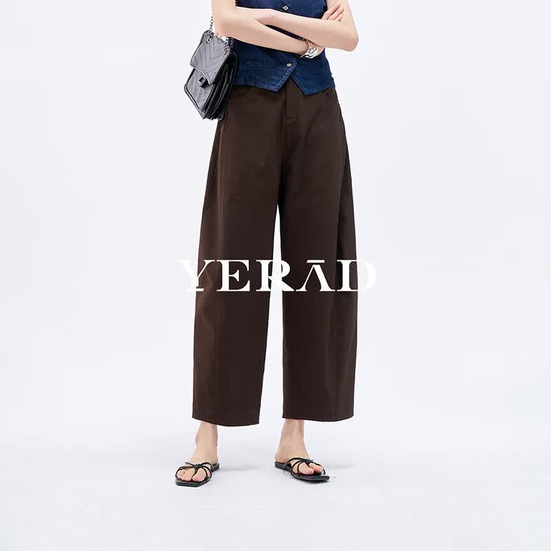 YERAD Women s Cropped Straight-Leg Casual Pants 31