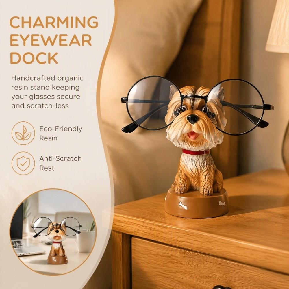 Desktop Use Type Resin Animal Statues Eyeglasses Display Stand For Eyeglasses Storage