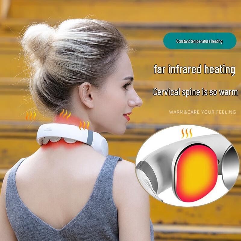 Hezheng Wireless Pulse Neck Massager CN Plug (adapter Included)