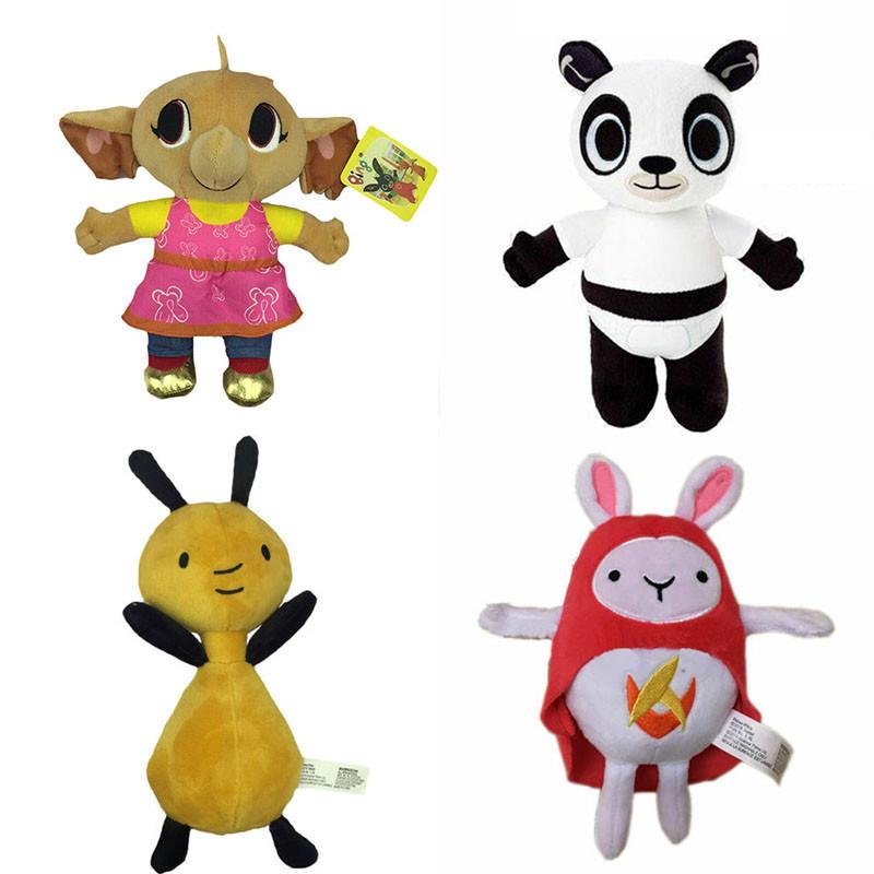 Cute Cartoon Style Plush Toy Elephant Panda Ant Yellow Rabbit Birthday Gift