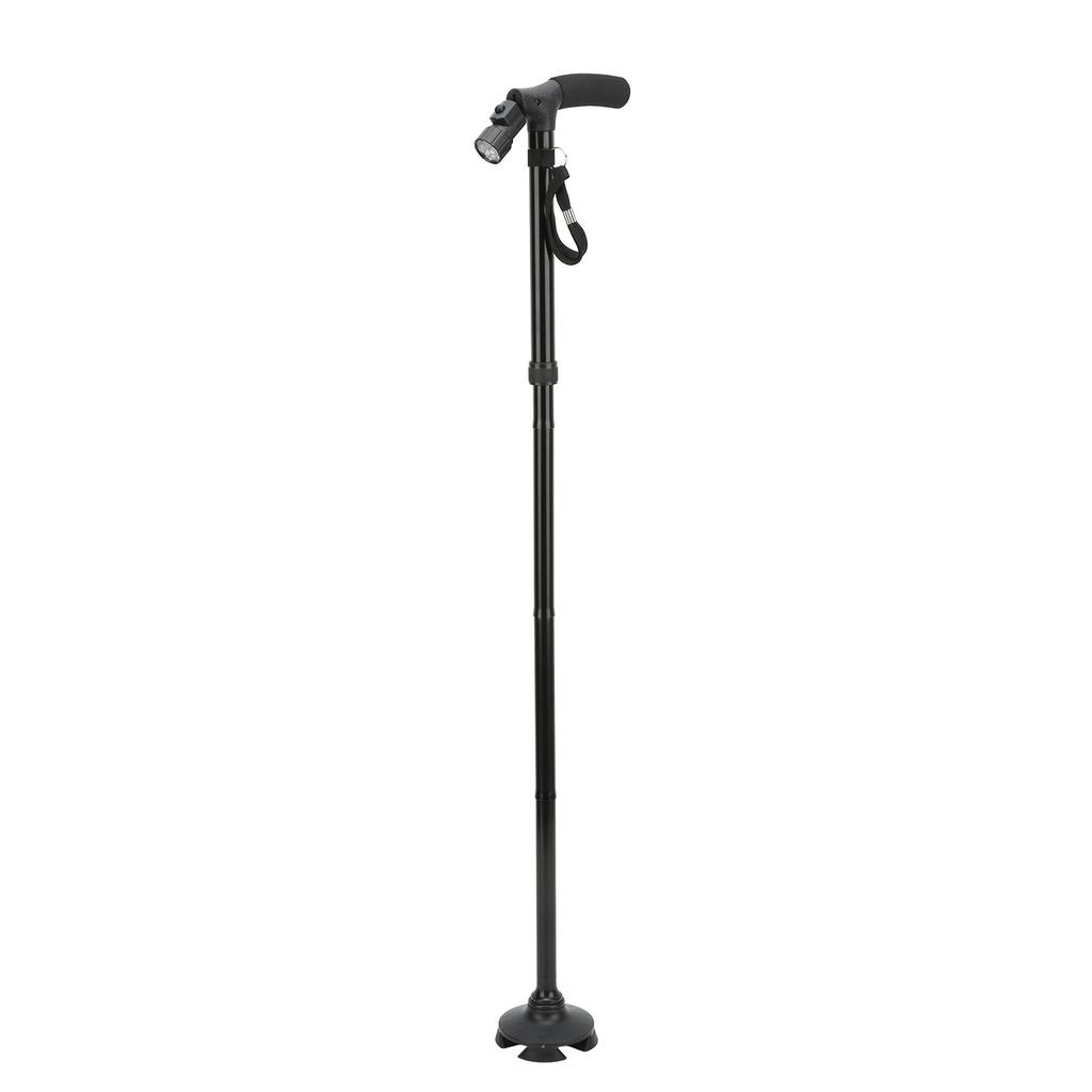 Folding Waking Cane Hand Walking Stick Foldable Walking Cane with Led Light for Elderly Men Women