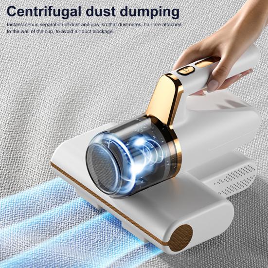 Vysavač na matrace Silné sání Vysokofrekvenční s rukojetí Vibrace Dobíjecí Bezdrátový vysavač na matrace