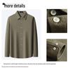 Shanshan Men's Thick Brushed Cotton Flannel Long-Sleeve Shirt