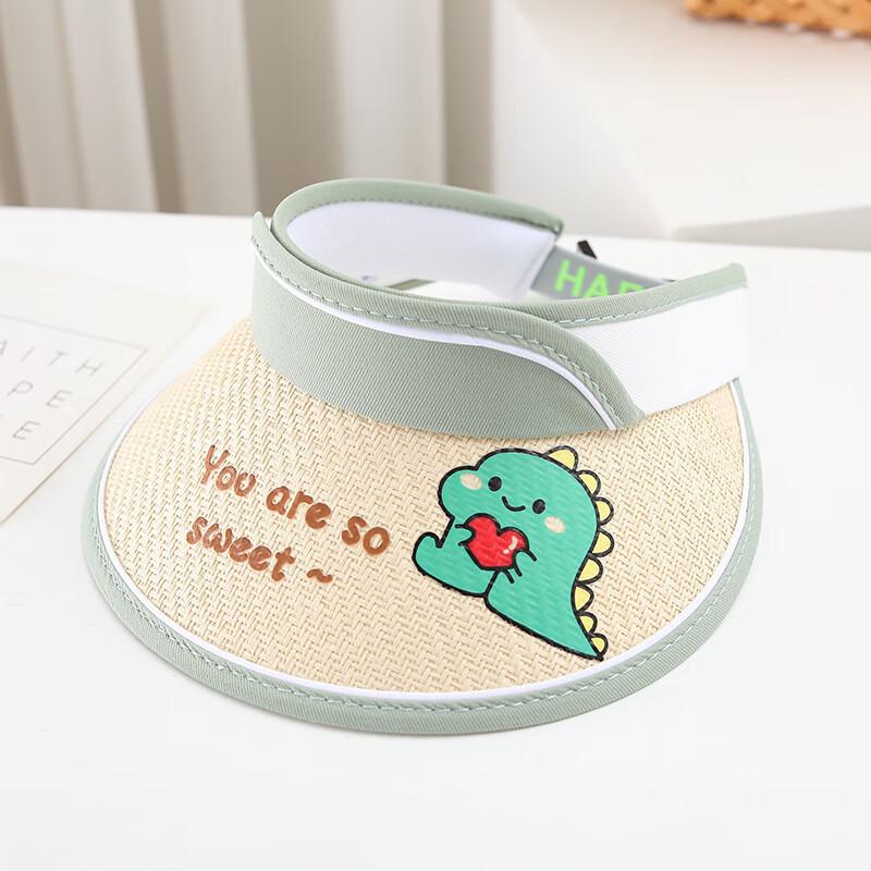 Three Dolphins Parent-Child Summer Sun Visor