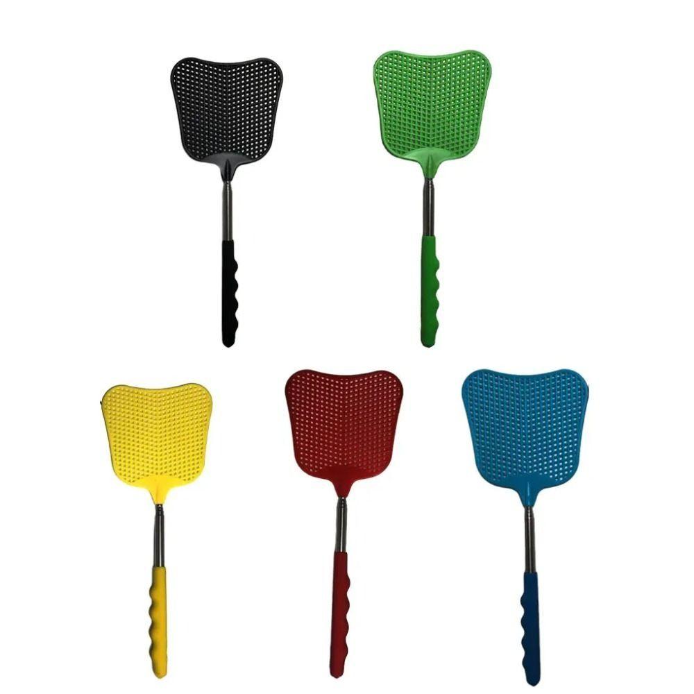 Telescopic Fly Swatter PE Plastic Fly Killer Home Kitchen Tool Flies Trap Pest Control