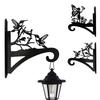 Wrought Iron Animal Shape Hanging Bracket Wall Mount Hanging Holder  Balcony