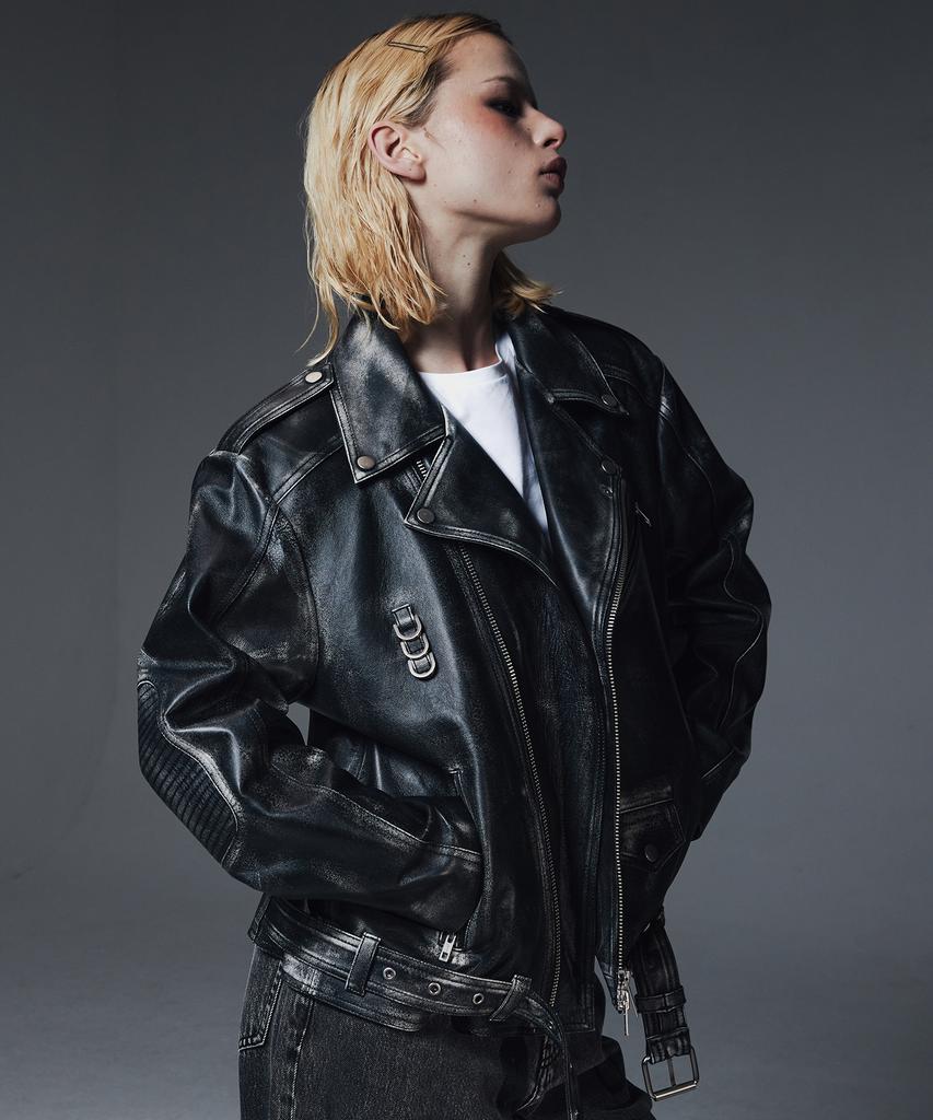 Lmn3011 4D Rider Jacket - Dusty Black