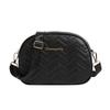 Women's Bag New Simple Waveform Embroidered Shoulder Bag Single Zipper Mini Mobile Phone Bag