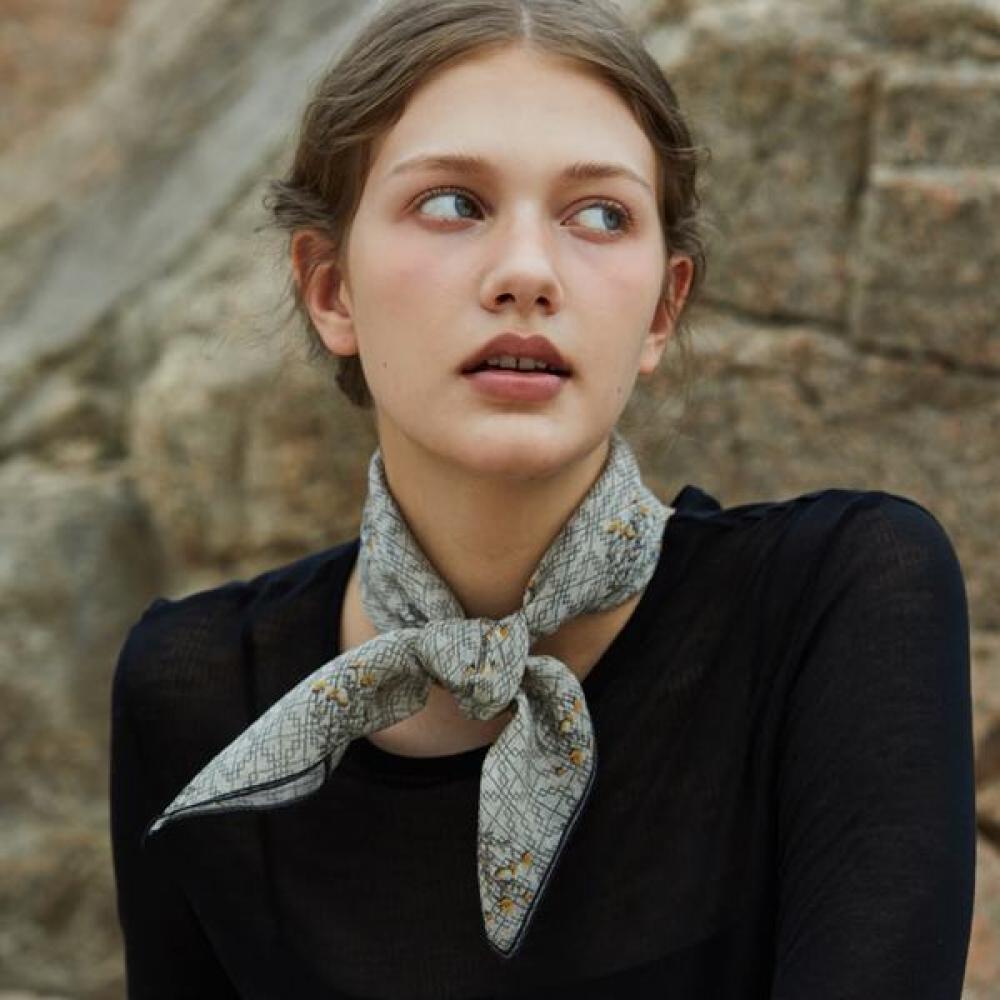 Ana Maison Silk Wool Petit Scarf Pmpsw 1431