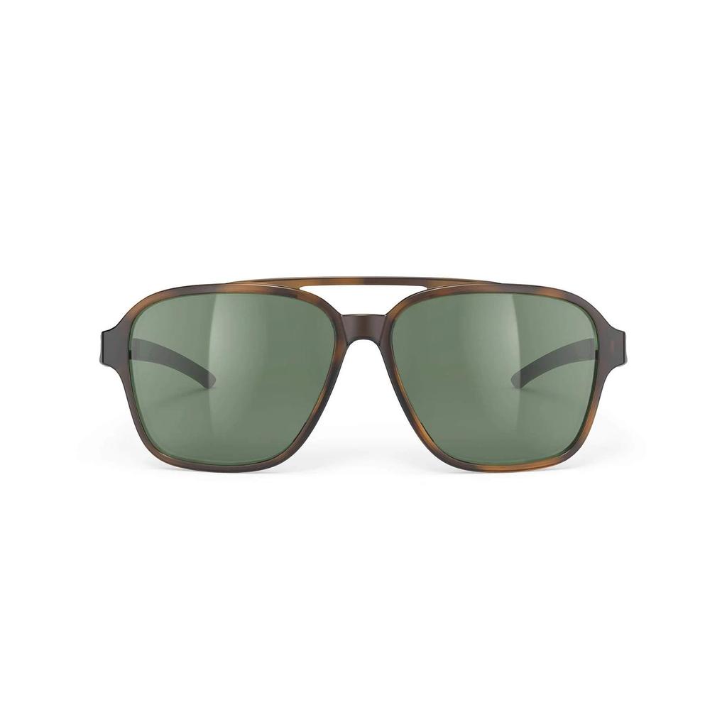 RUDY PROJECT Sunglasses CROZE Demi Lens 57mm Turtle/Green width