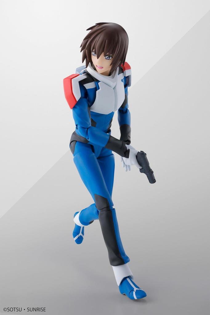 TAMASHII NATIONS Mobile Suit Gundam Seed Freedom Kira Yamato Pilot Suit Bandai Spirits Action Figure (Compass Ver.) S.H.Figuarts