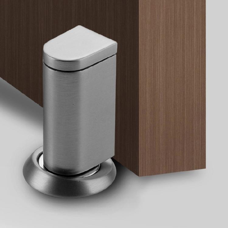Floor Mounted Door Stop Anticollision Magnetic Door Stoppers Adjustable Bedroom Door Stop Wall Protector Door Accessories