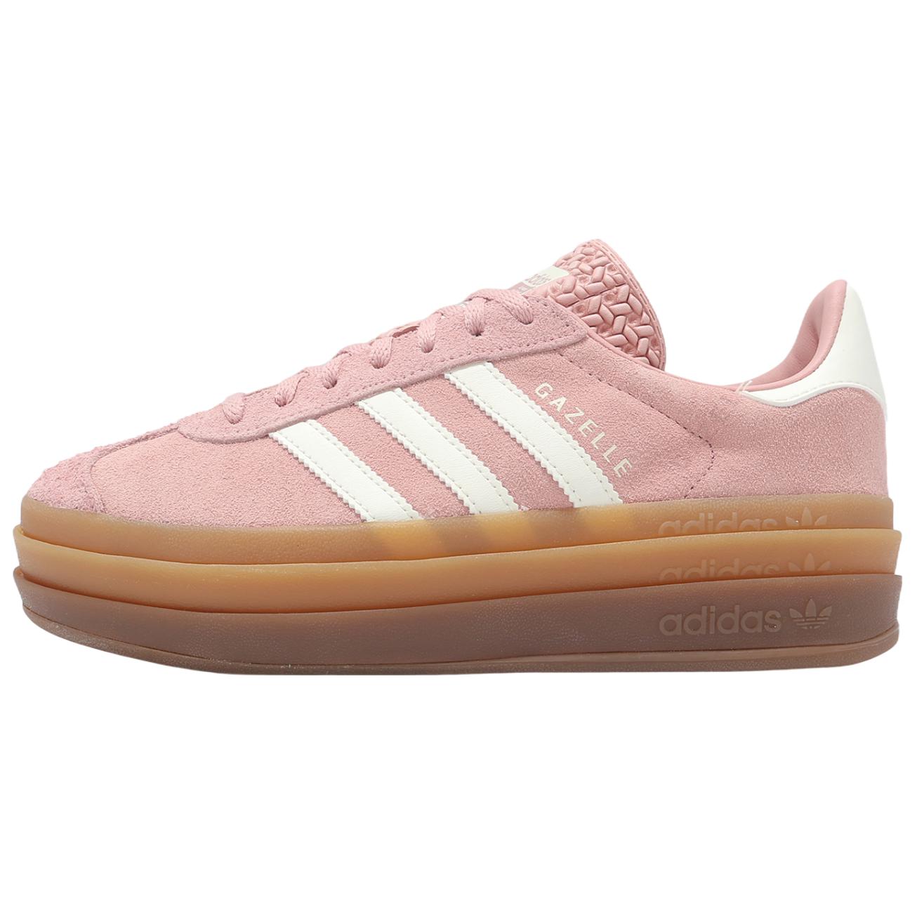 

Adidas Женские кроссовки Gazelle Bold Wonder Mauve Розовые Молочно-белые Резиновая подошва JS3903 37⅓