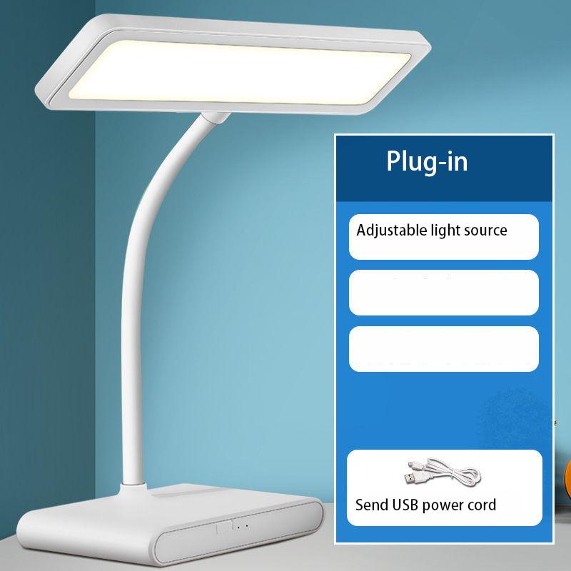 Learning Eye Protection LED Bulb Study Table Reading Light Portable Bedroom Bedside USB Rechargeable Adjustable Brightness Energy Saving Folding Desk Lamp Warm White Light Learning Eye Protection LED Bulb Study Table Reading Light Portable Bedroom Bedside USB Rechargeable Adjustable Brightness Energy Saving Folding Desk Lamp Warm White Light