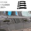 4x Black Exterior Door Handle Cover Trim Decor Shell Frame For 4Runner 2010-