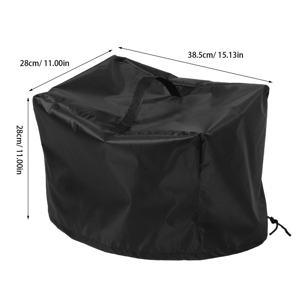 15x11x11 Zoll Wasserdichte Fleischschneiderabdeckung Ölbeständiger Staubschutz für kleine Küchengeräte Strapazierfähige Geräte-Sicherheit