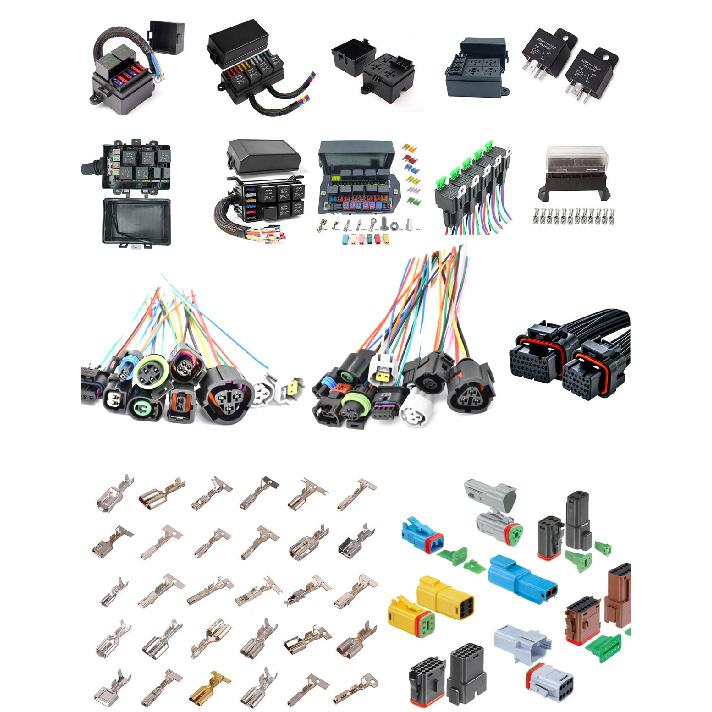 JD1914 Relay 12V 40A 5 Pin Car Relay 584416 586147 586224 for Johnson Evinrude OMC Outboard Marine Corp Bulbs 7
