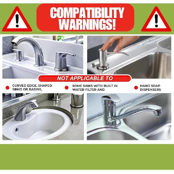 ODRAGO Silicone Kitchen Sink Splash Guard - 24.01 Inch Faucet Mat for Kitchen Sink Water - Longer Faucet Handle Drip Catcher Tray-Sink Guard for