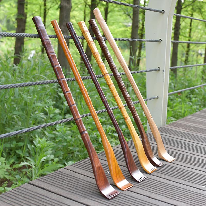 Wooden Back Scratcher Wood Back Scraper Scratching Hot Sell Massager Backscratcher Body Massage Bamboo
