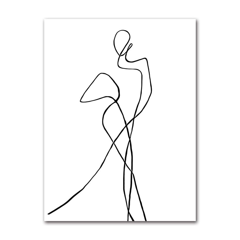 Abstract Matisse Picasso Canvas Painting Nordic Posters Leaf Wall Art  And Prints Pictures For Living Room Decor Vintage