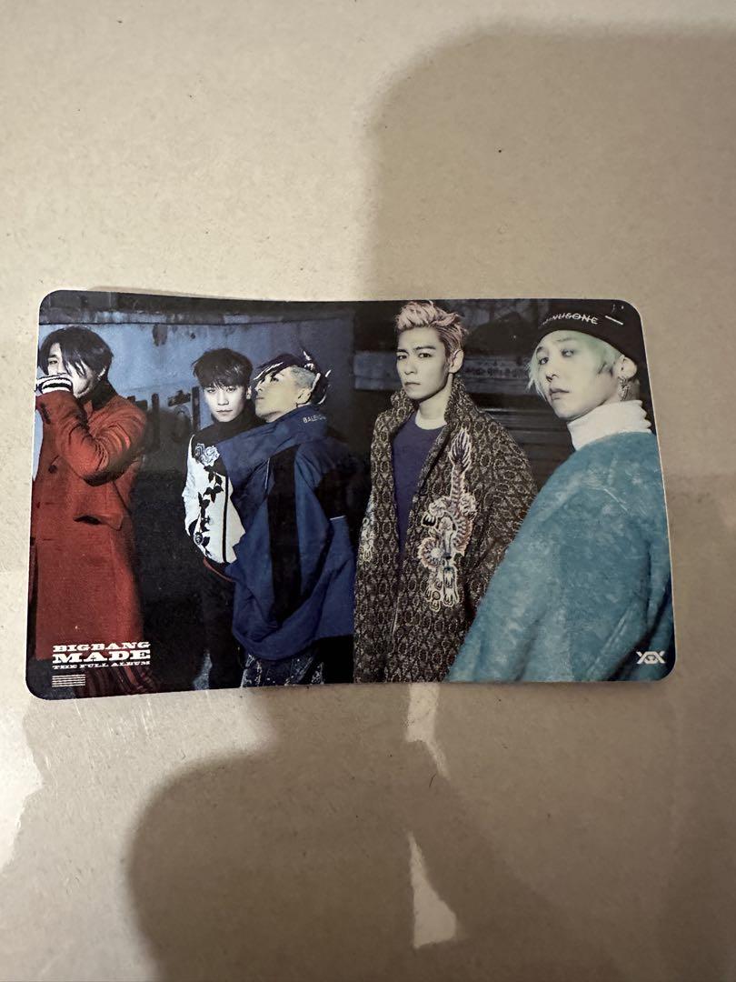 

[USED] YG purchase bonus BIGBANG Era Morgetta sticker G-Dragon Jiyeon