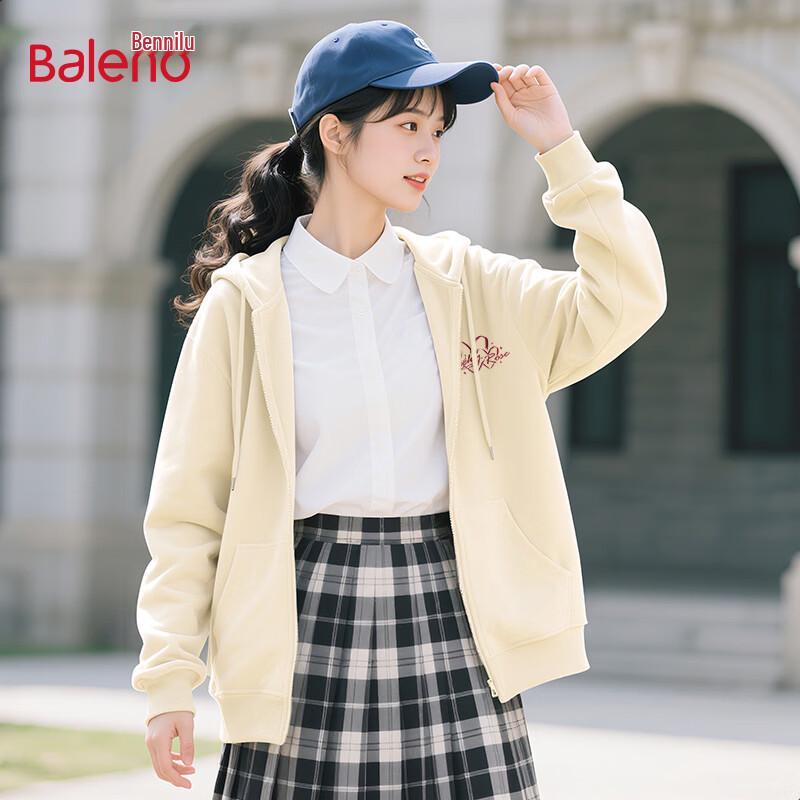 Baleno Women's Hooded Zip-Up Sweatshirt