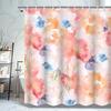 Colorful Abstract Floral Shower Curtain - Modern Bathroom Decor, Ideal for Friends Who Love Abstract Style, Home Accessories