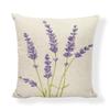Lavendel "Velsigne dette hjemmet" Putetrekk, 45x45cm Lilla Sofaputetrekk for Stuedekor