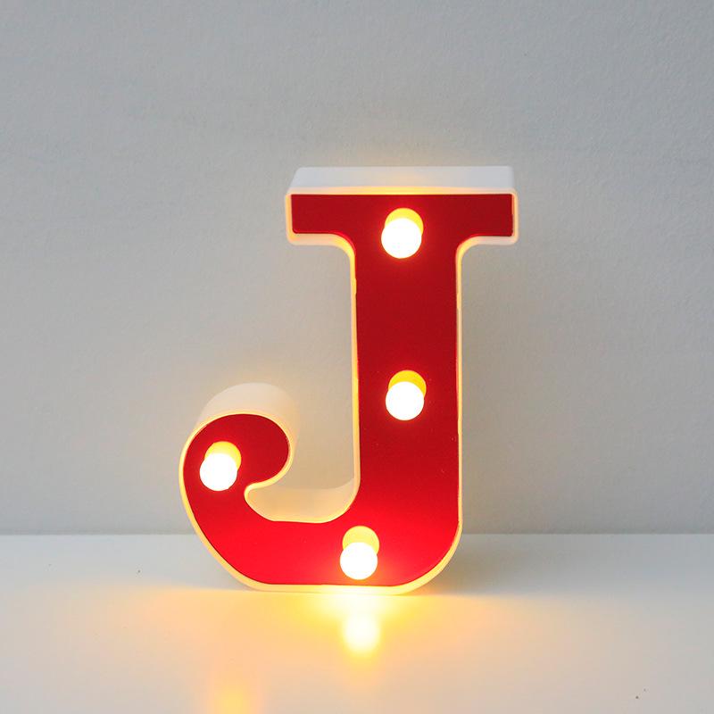 Red LED Letter Light for Parties and Proposals