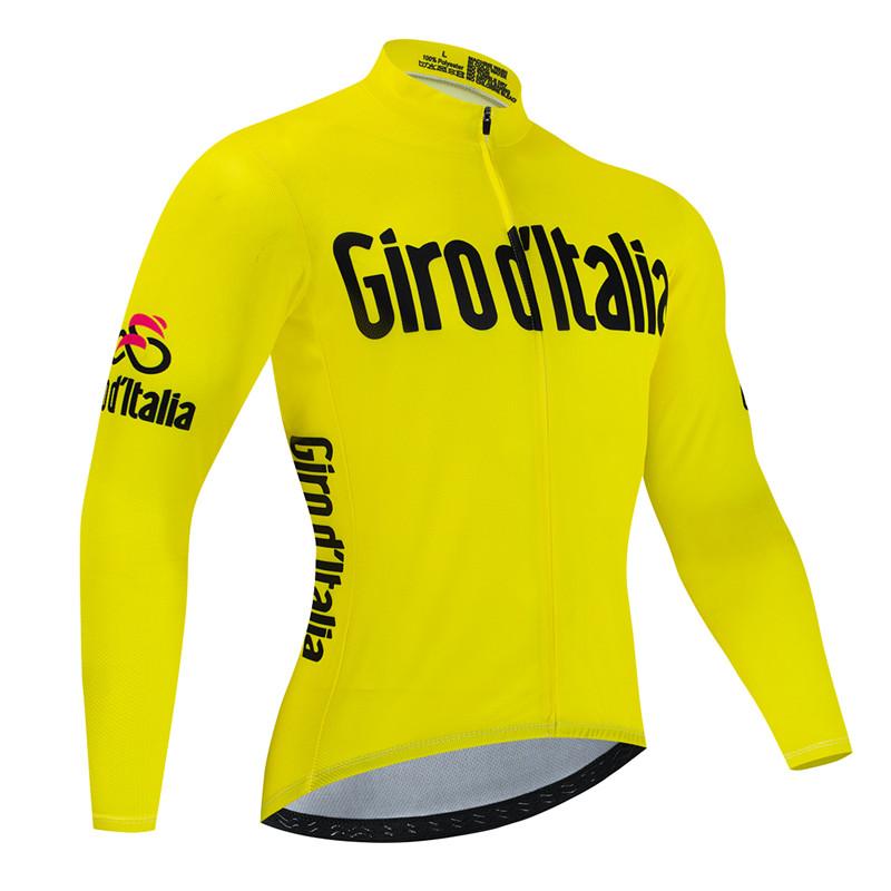 2026 Italia Pro Team Prodyšný Dlouhý Rukáv Pánský Cyklistický Dres Sada Oblečení na Horský Kolo Podzimní Cyklistické Oblečení Maillot Ropa Ciclismo