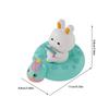 Children'S Water Playing Chain Rabbit Cute Pig Swimming Circle Clockwork Rowing Baby Bathroom Shower Interactive Toy