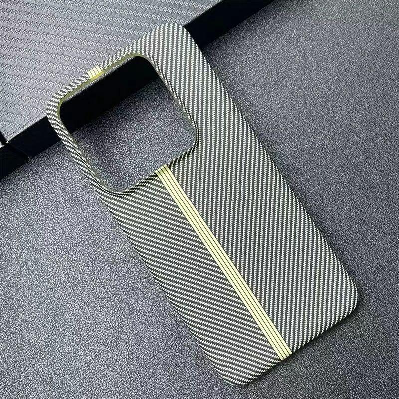 For Xiaomi POCO F6 Pro Case Fashion Hard Carbon Fibre Slim Skin Protective Back Cover Cases For Xiaomi POCO F5 F6PRO Phone Shell