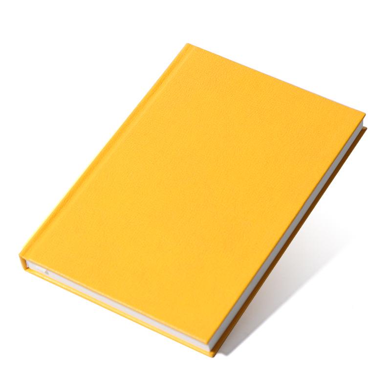 Embossed Hardcover A5 Faux Leather Business Diary Notebook