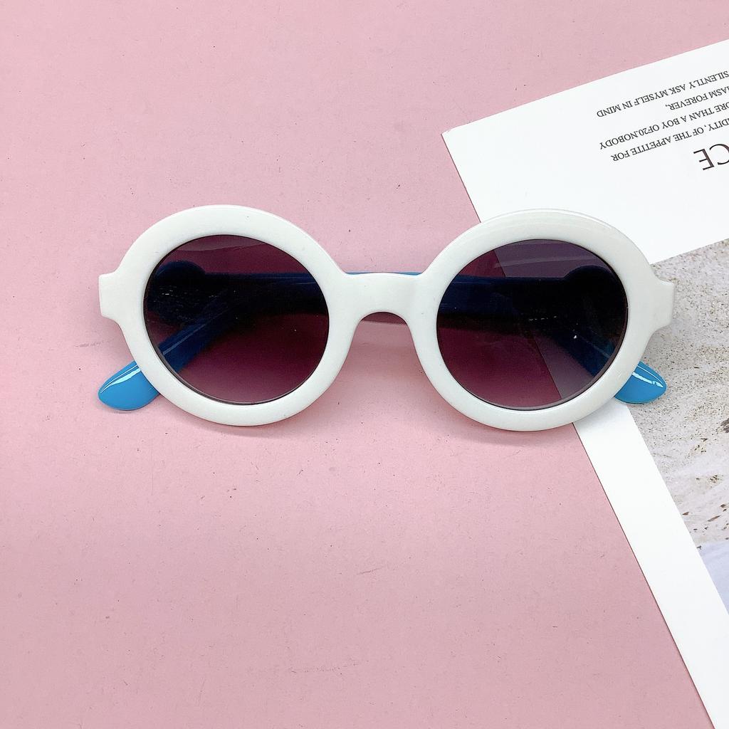 Fashion Travel Children'S Sunglasses Trend Contrasting Colors Children'S Sunglasses Trend Glasses