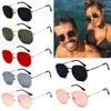 Summer Glasses Eyewear Driving Sun Glasses Sunglasses for Men and Women Polygon Mirrored Lens Small Square Sunglasses
