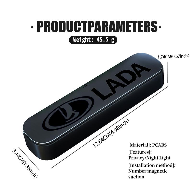 Car Temporary Parking Card Phone Number Plate Accessories For Lada Samara Niva Vesta Granta Riva Priora 4x4 Urban hsp1